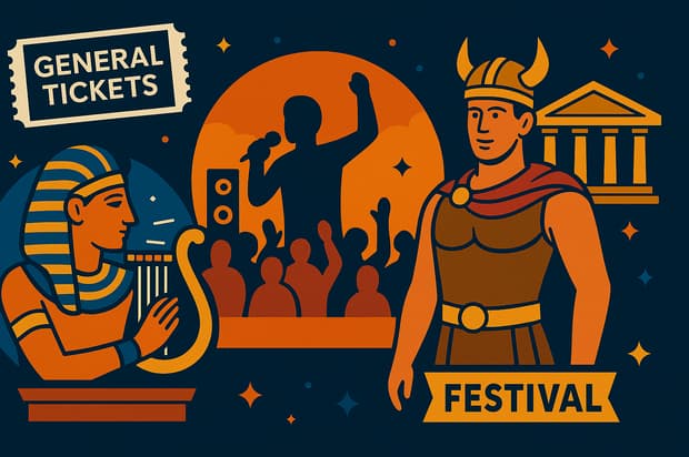 Mitología e Historia en el Entretenimiento: Conciertos, Festivales y Tragamonedas Inspirados en Mundos Antiguos